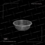 Rəngsiz birdəfəlik plastik qab 300 ml