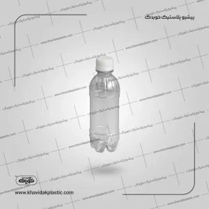 Empty clear plastic bottle 300 cc