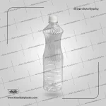 Heavy weight plastic bottle 800 cc