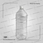 Empty clear plastic bottle 2300 cc