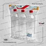1400 ml plastic bottle 3 pieces + lid
