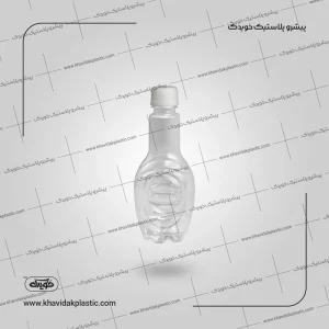 Flacon plastique transparent vide 400 cc
