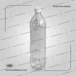 Bouteille en plastique de 1400 cc de soda vide et lourd
