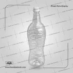 Bouteille en plastique lourde de 1400 cc de conception ancienne