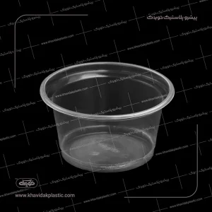Pot de yaourt jetable transparent 2600 cc