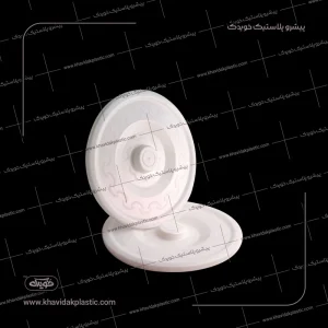 Couvercle en plastique blanc pour seau de 2000 et 2200 grammes