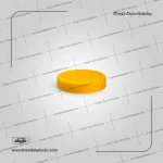 Couvercle de pot en plastique avec une simple ouverture de 88 mm