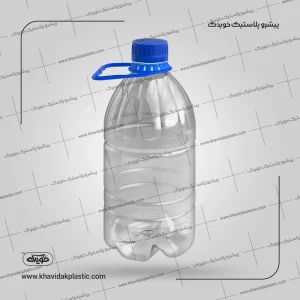 Grande bouteille en plastique vide de 2900 cc