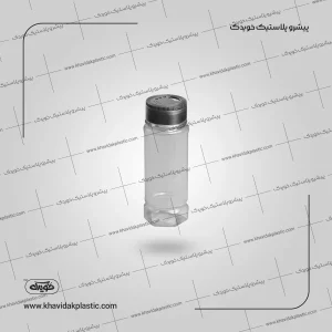 Bouteille en plastique de 150 ml pour épices avec un trou dans le couvercle