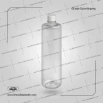 1000 cc zylindrische Kunststoffflasche