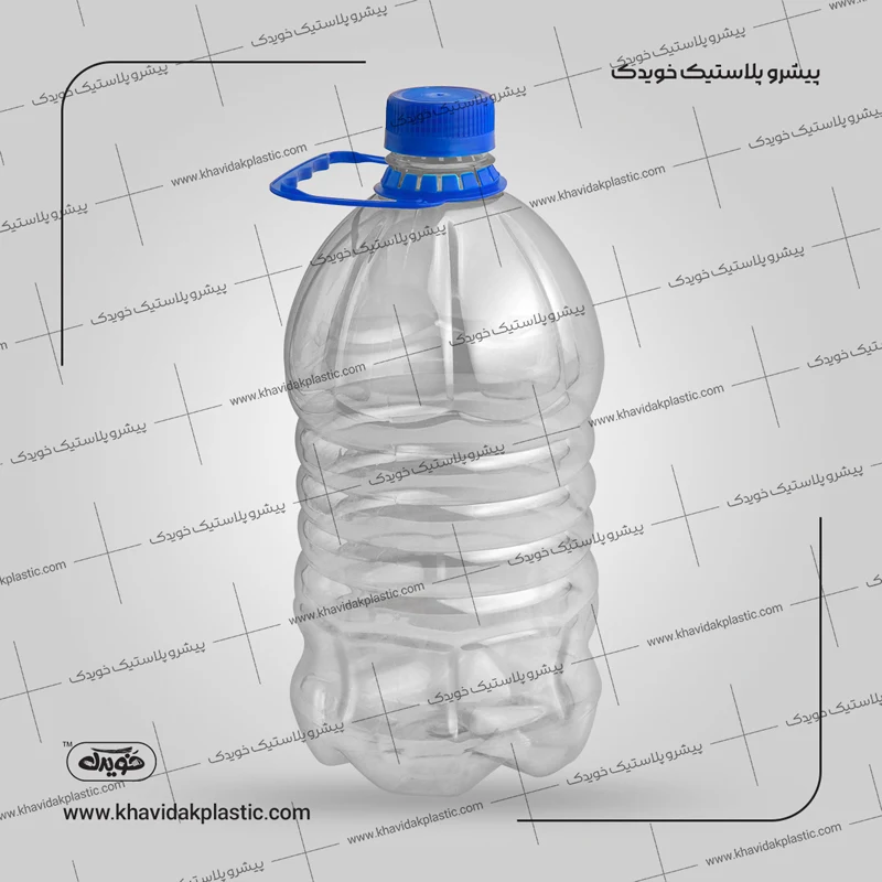 Große transparente Plastikflasche 3900 cc Große transparente Plastikflasche 3900 cc