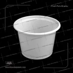 Konteynir plastîk mastê Spî 2800 ml