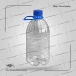 بڑی خالی 2900cc پلاسٹک کی بوتل
