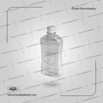 450 cc oval geniş plastik şişe