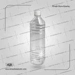 Şeffaf kare plastik şişe 900 cc
