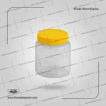 Şeffaf Oval plastik kavanoz 700 cc