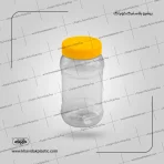 Boş yuvarlak 700 cc'lik plastik kavanoz