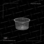 Tek kullanımlık plastik dondurma kasesi 200 ml