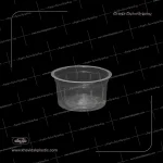 Tek kullanımlık plastik dondurma kasesi 200 ml