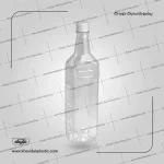 Ağır 900 cc'lik plastik şişe