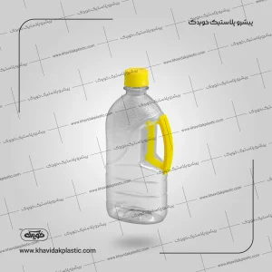 Kolay tutulabilen tasarıma sahip 500 ml'lik plastik şişe