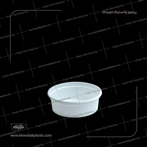 350 ml tek kullanımlık plastik yoğurt ve süt kabı - ısıya dayanıklı, kırılmaz
