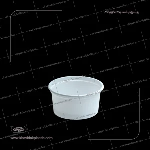 500ml Tek Kullanımlık Plastik Yoğurt ve Süt Kabı - Isıya Dayanıklı, Kırılmaya Dayanıklı