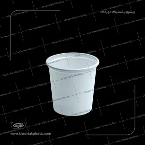 900ml Tek Kullanımlık Plastik Yoğurt ve Süt Kabı - Isıya Dayanıklı, Kırılmaya Dayanıklı