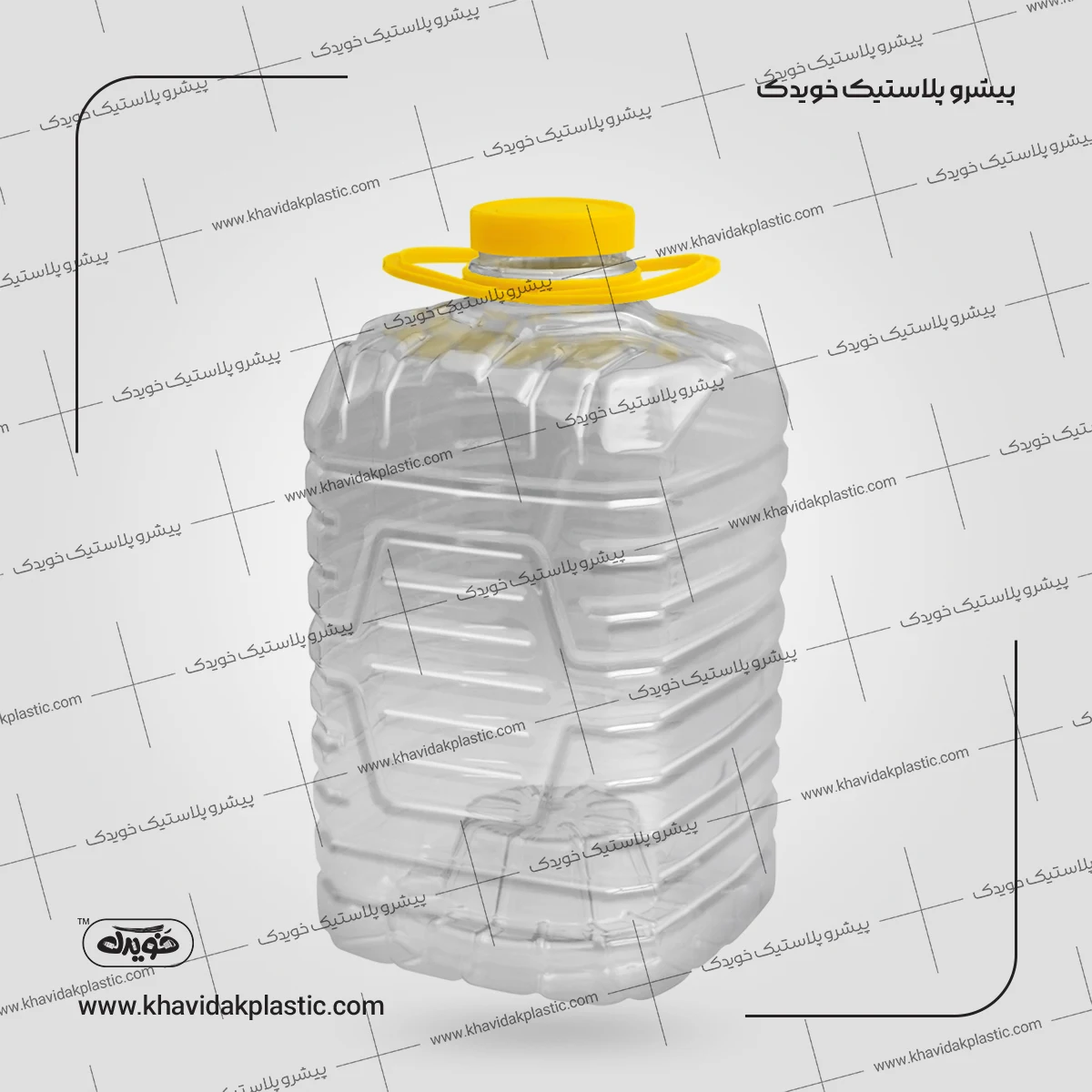 Kvadrat plastik gallon, mamont dizayni, 9500 ml + tutqich qopqog'i va ko'pikli qistirma Kvadrat plastik gallon, mamont dizayni, 9500 ml + tutqich qopqog'i va ko'pikli qistirma