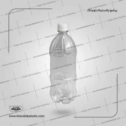 بطری 1000 سی سی پلاستیکی شفاف یک لیتری آب لیمو