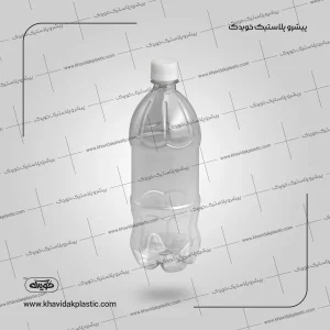 بطری 1000 سی سی پلاستیکی شفاف یک لیتری آب لیمو
