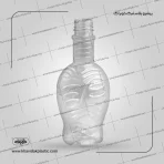 بطری پلاستیکی دو نیم لیتری دوغ سنتی زیبا