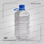 بطری پلاستیکی خالی 3.5 لیتری یا سه و نیم کیلویی 3500 سی سی طرح متین