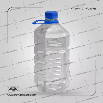 بطری پلاستیکی خالی 3.5 لیتری یا سه و نیم کیلویی 3500 سی سی طرح متین