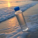 بطری پلاستیکی استوانه ای