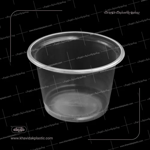 ظرف و سطل ماست و ماستی 3 سه کیلویی 2700 گرمی پ پ شفاف لبنیاتی