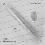 لیوان مک بلند بسته بندی 50 و 100 عددی