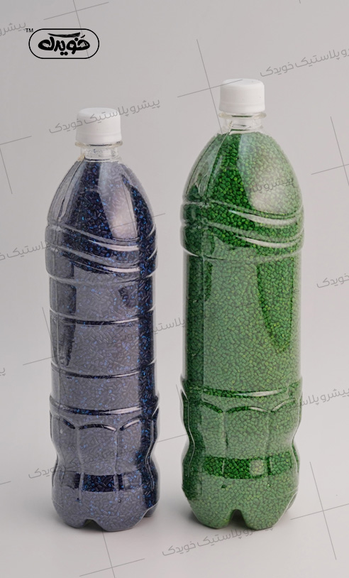 عکس و تصویر بطری پلاستیکی PET نوشابه خانواده کوچک و بزرگ بطری سازی خویدک پلاستیک