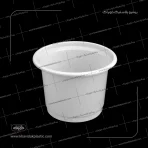 ظرف و سطل ماست و ماستی خمره ای 2 دو کیلویی 2000 گرمی پ پ شیری سنگین لبنیاتی