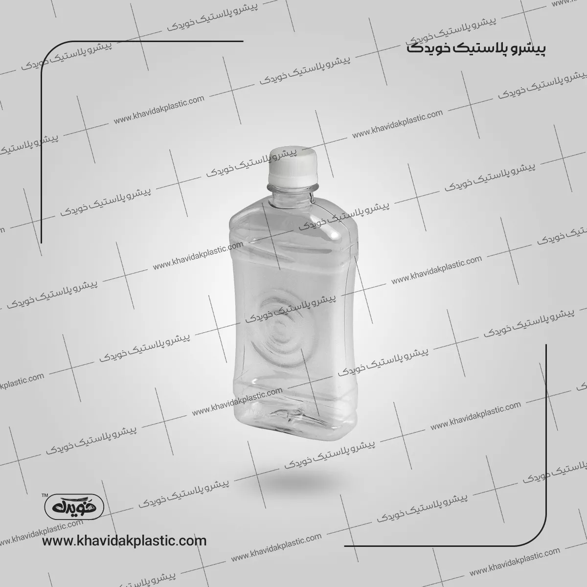 بطری 450 سی سی کتابی طرح موج 22 گرم خویدک.jpg بطری پلاستیکی تخت 450 سی سی کتابی آب ورزشی و باشگاه