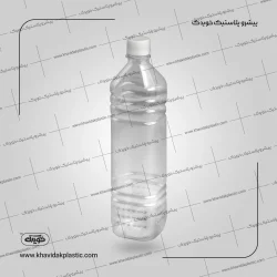 بطری پلاستیکی شفاف گلاب و عرق گیاهی 900 سی سی چهارگوش مربع پت PET