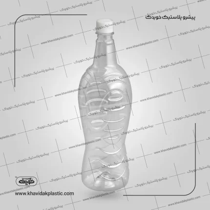بطری پلاستیکی خالی خمره ای یا کوزه ای یک و نیم لیتری سنتی دوغ ایرانی آریا