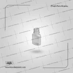 بطری 60 سی سی کتابی تخت پلاستیکی