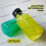 بطری جوس یا جویس کوچک پلاستیکی شیک با دهانه 38 میلی متری