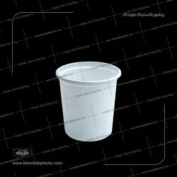 ظرف ماستی وسطل ماست یک 1 کیلویی ۱۰۰۰ گرمی هایمپک شیری خویدک