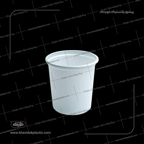 ظرف ماستی وسطل ماست یک 1 کیلویی ۱۰۰۰ گرمی هایمپک شیری خویدک