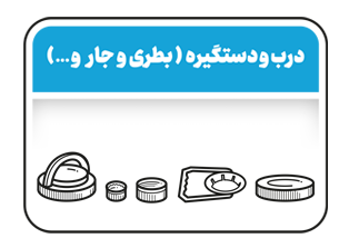 انواع درب بطری پلاستیکی و درب جار پلاستیکی ساخت کارخانه در خویدک تهران