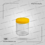 جار 0.5 نیم کیلویی پلاستیکی ترشی و خیار شور خالی نو با دهان گشاد