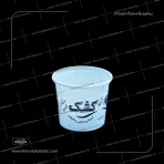 ظرف ماستی ۸۰۰ گرمی هایمپک (اچ آی پی اس) شیری با چاپ عمومی - تصویر 2
