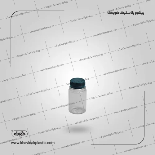 بطری 100 سی سی استوانه‌ای ساده (دارویی - شات) خویدک